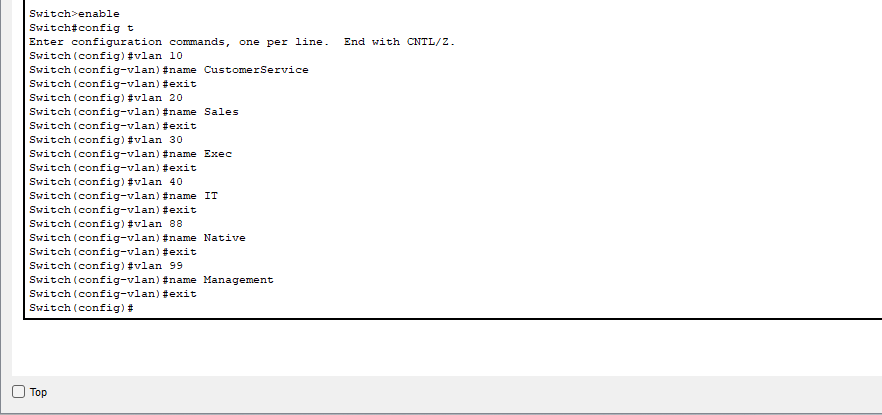 Creating Access Ports